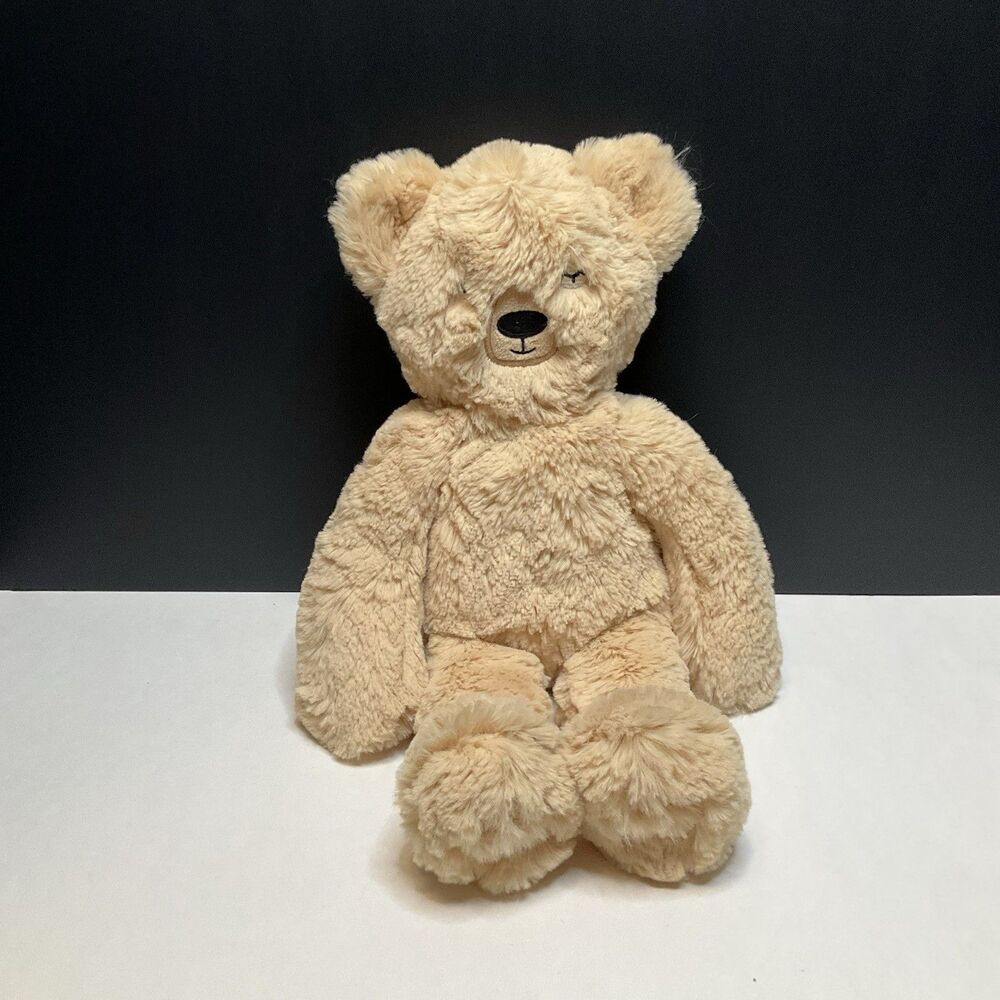 Slumberkins Honey Teddy Bear Plush Lovey Brown Stuffed Animal 14"